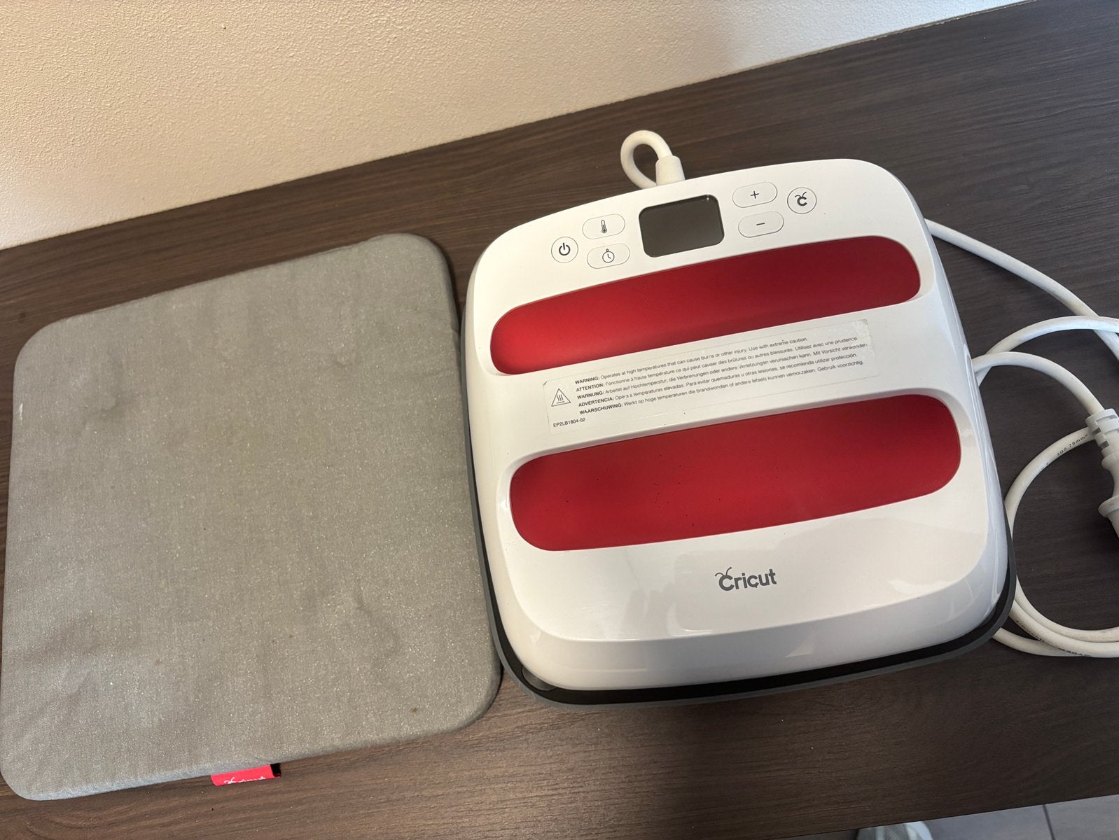Cricut Easypress 2, Ophalen of Verzenden, Zo goed als nieuw, Gereedschap of Toebehoren