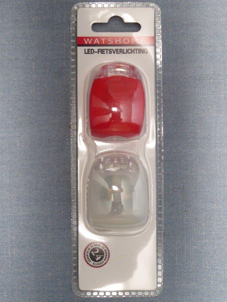 Watshome Led-fietsverlichting, Ophalen of Verzenden, Nieuw, Batterij, Verlichtingsset