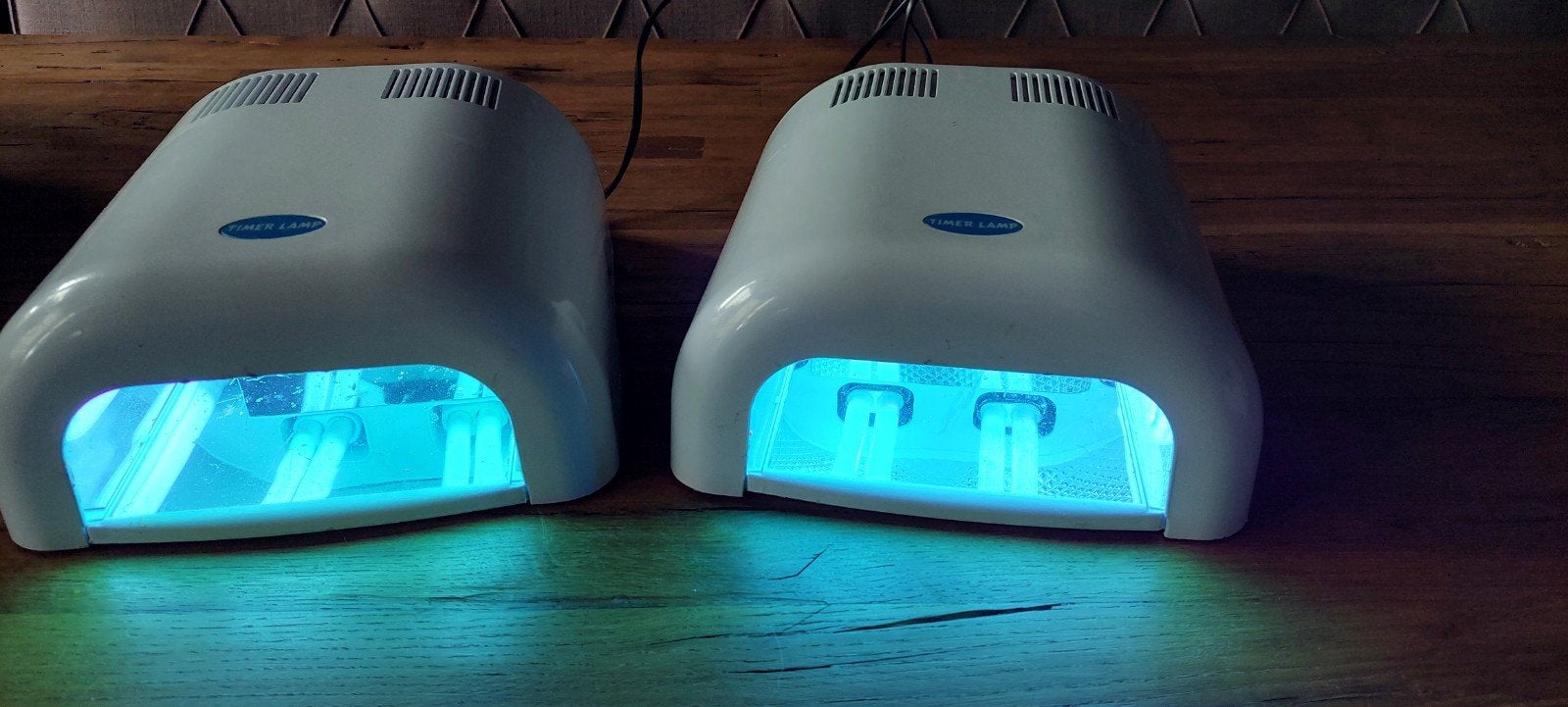 2 professionele uv lampen nagelsalon + 6 extra lampen, Wit, Ophalen of Verzenden, Zo goed als nieuw, Handen en Nagels