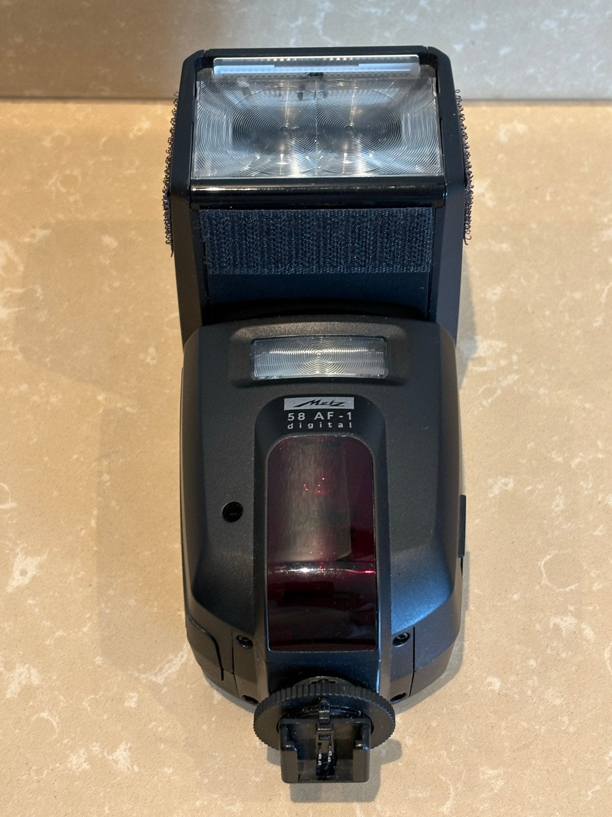 Metz 58 AF-1 Digital flitser voor Sony, Ophalen of Verzenden, Zo goed als nieuw, Metz, Kantelbaar