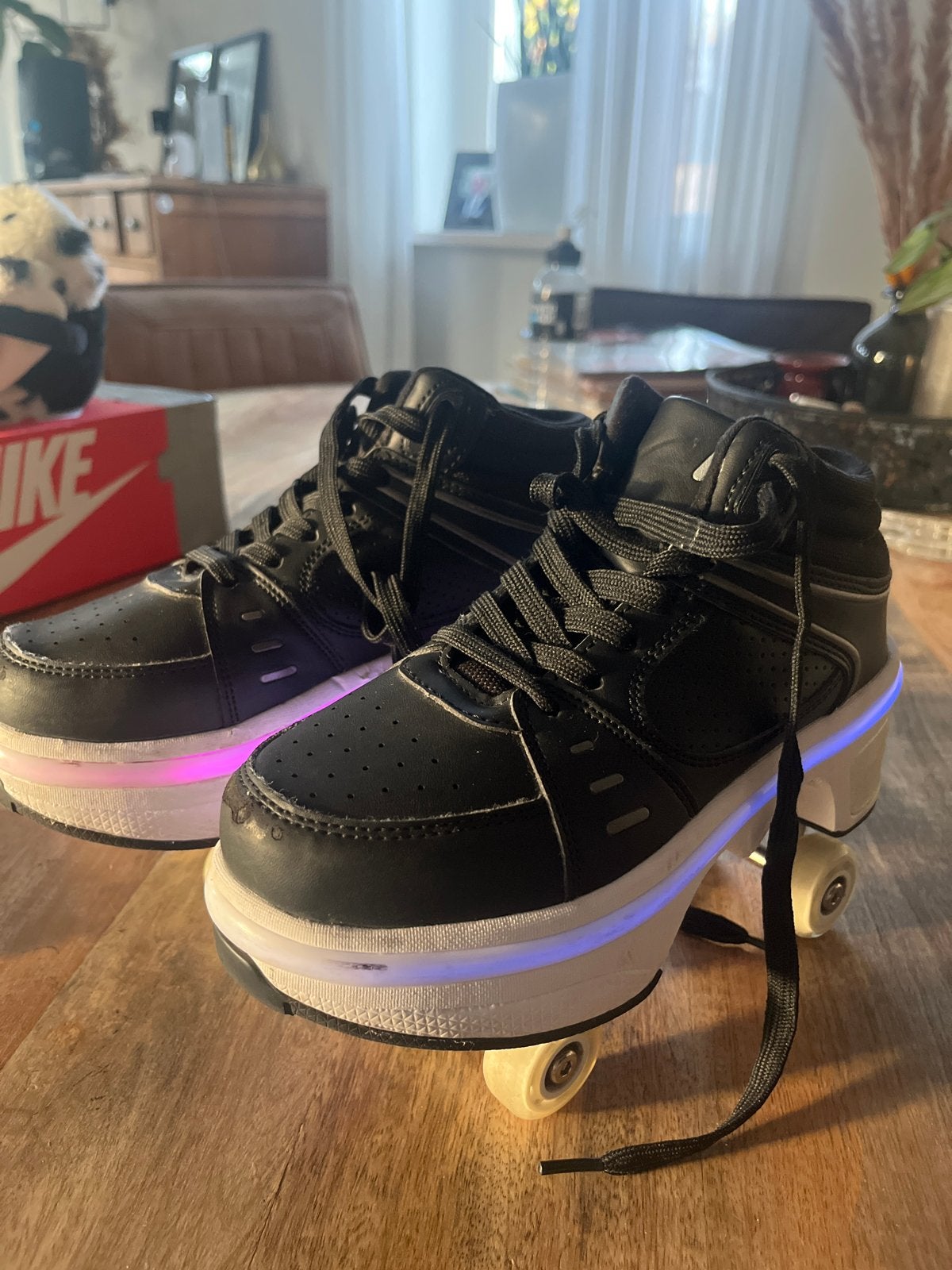 Roller skates met LED verlichting - Maat 35, Ophalen of Verzenden, Gebruikt, Kinderen, Overige typen