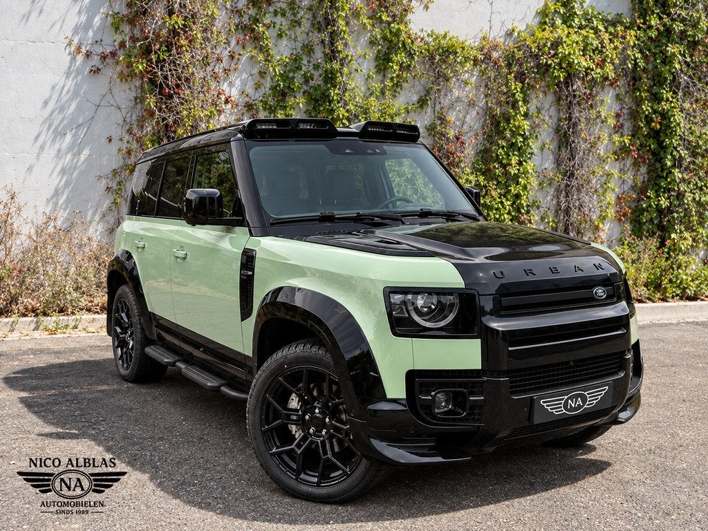 Land Rover Defender 110 3.0i MHEV P400 110 75th Limited URBA, Automaat, Dealer onderhouden, Stof, 2996 cc