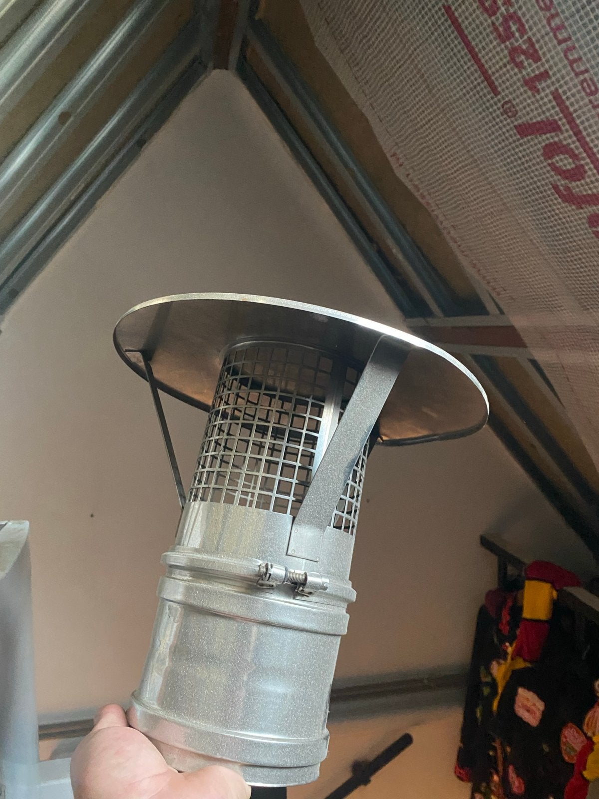 RVS Regenkap/Schoorsteenkap voor Rookgasafvoer, Doe-het-zelf en Verbouw, Verzenden, Nieuw