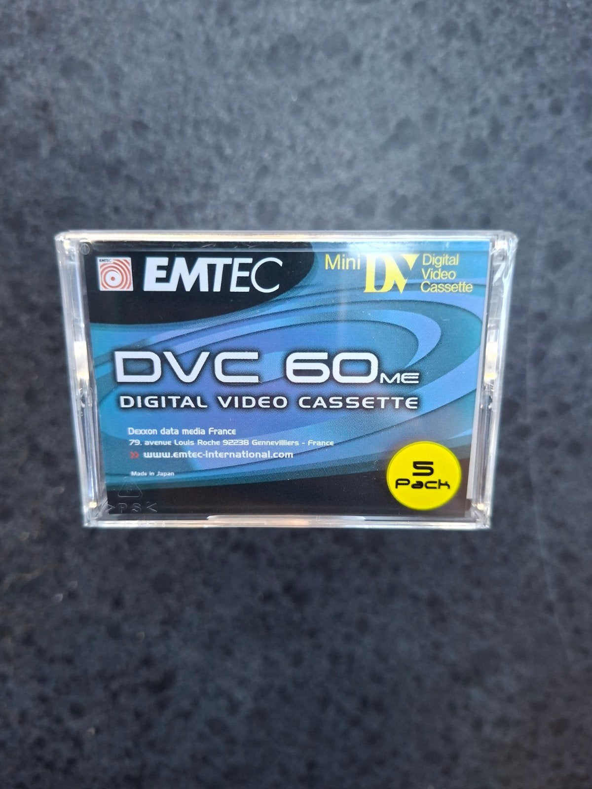 EMTEC Mini DV DVC 60ME Digitale Videocassettes (5-pack), Ophalen of Verzenden, Accessoire
