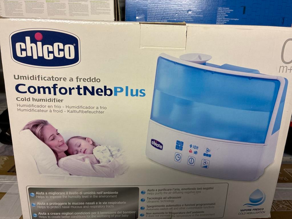 Chicco ComfortNebPlus Koude Luchtbevochtiger - Zeer Goede St, Ophalen, Zo goed als nieuw, Luchtbevochtiger