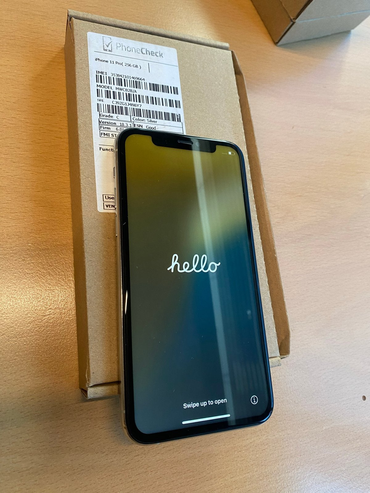 iPhone 11 Pro 256GB Refurbished Als Nieuw 100% Batterij, 256 GB, Refurbished, Ophalen of Verzenden, IPhone 11 Pro