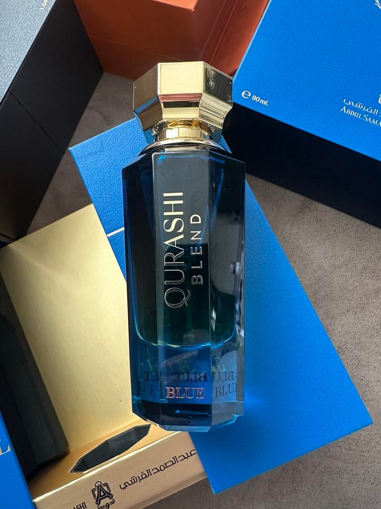 Qurashi blend blue oud parfum, Ophalen, Nieuw