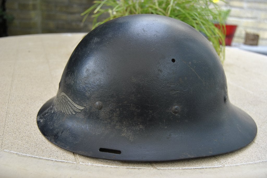 Nederlandse M16A helm, welke is doorgebruikt, Verzamelen, Ophalen of Verzenden, Luchtmacht, Duitsland, Helm of Baret