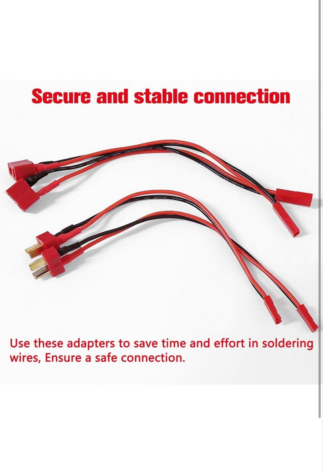Deans T naar JST Plug Adapter Kabel RC Lipo Batterij, Elektro, Nieuw, Ophalen of Verzenden, Onderdeel