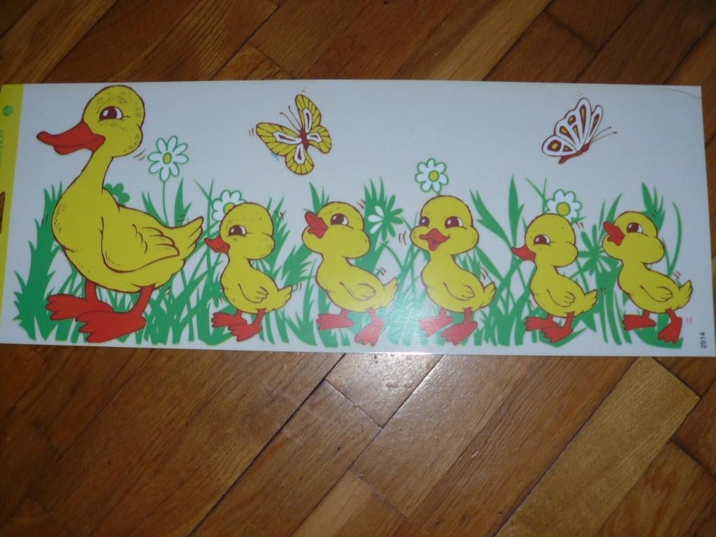 Raamdecoratie met Eendenfamilie, Ophalen of Verzenden, Nieuw