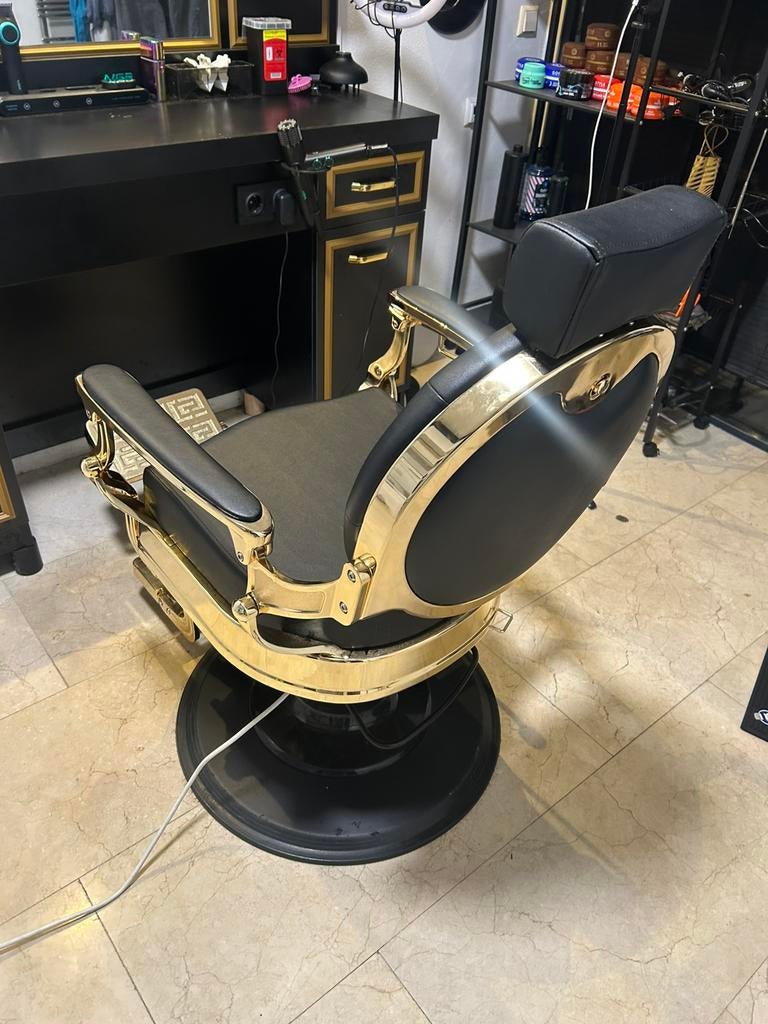 Barber stoel, Ophalen, Zo goed als nieuw, 50 tot 75 cm