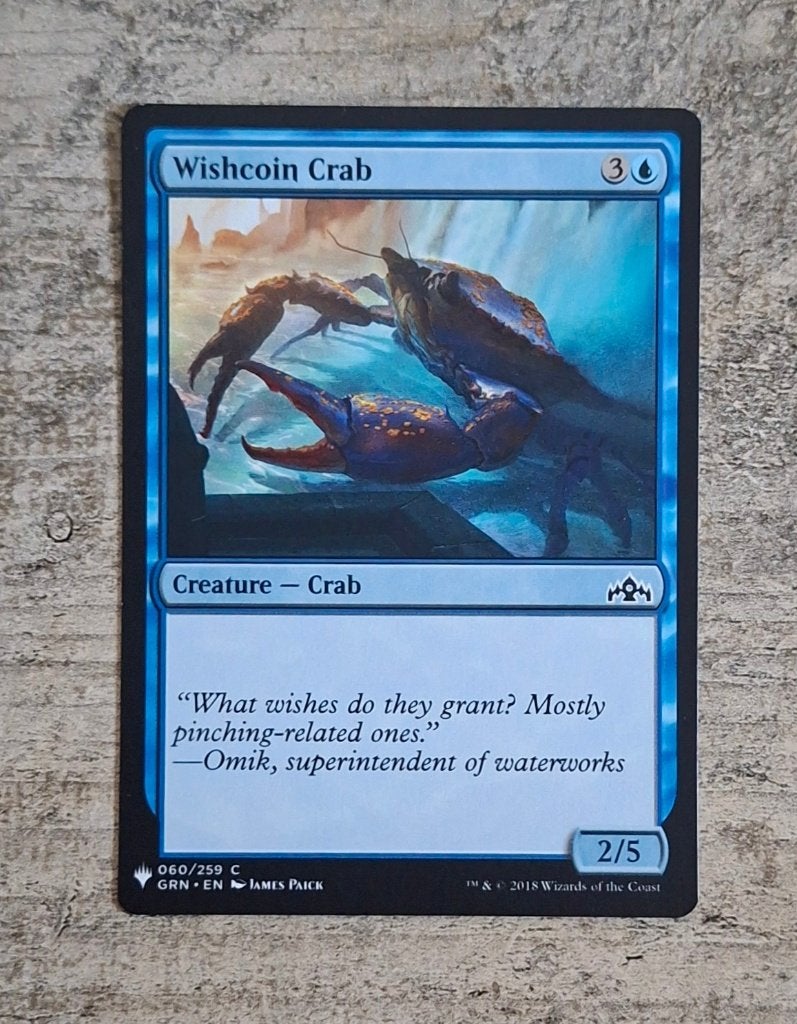 Wishcoin Crab - Magic the Gathering, Verzenden, Gebruikt, Losse kaart