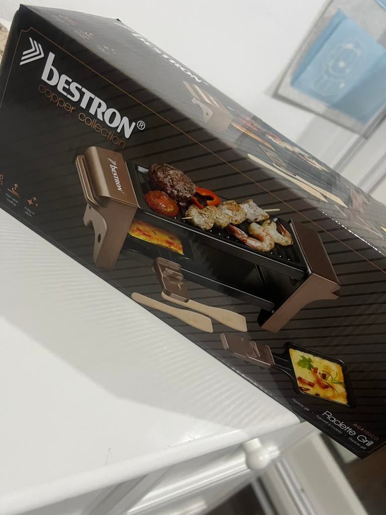 BBQ-grill voor twee personen, Witgoed en Apparatuur, Gourmetstellen, Ophalen, Nieuw, 4 t/m 7 personen