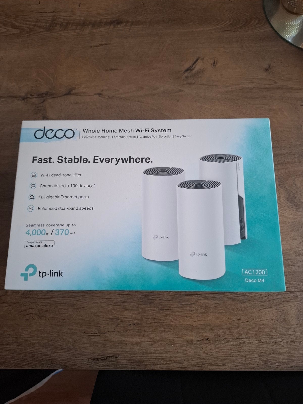 TP-Link Deco M4 WiFi Mesh, Ophalen of Verzenden, Nieuw, TP-Link Deco M4R AC1200 Mesh WiFi Systeem