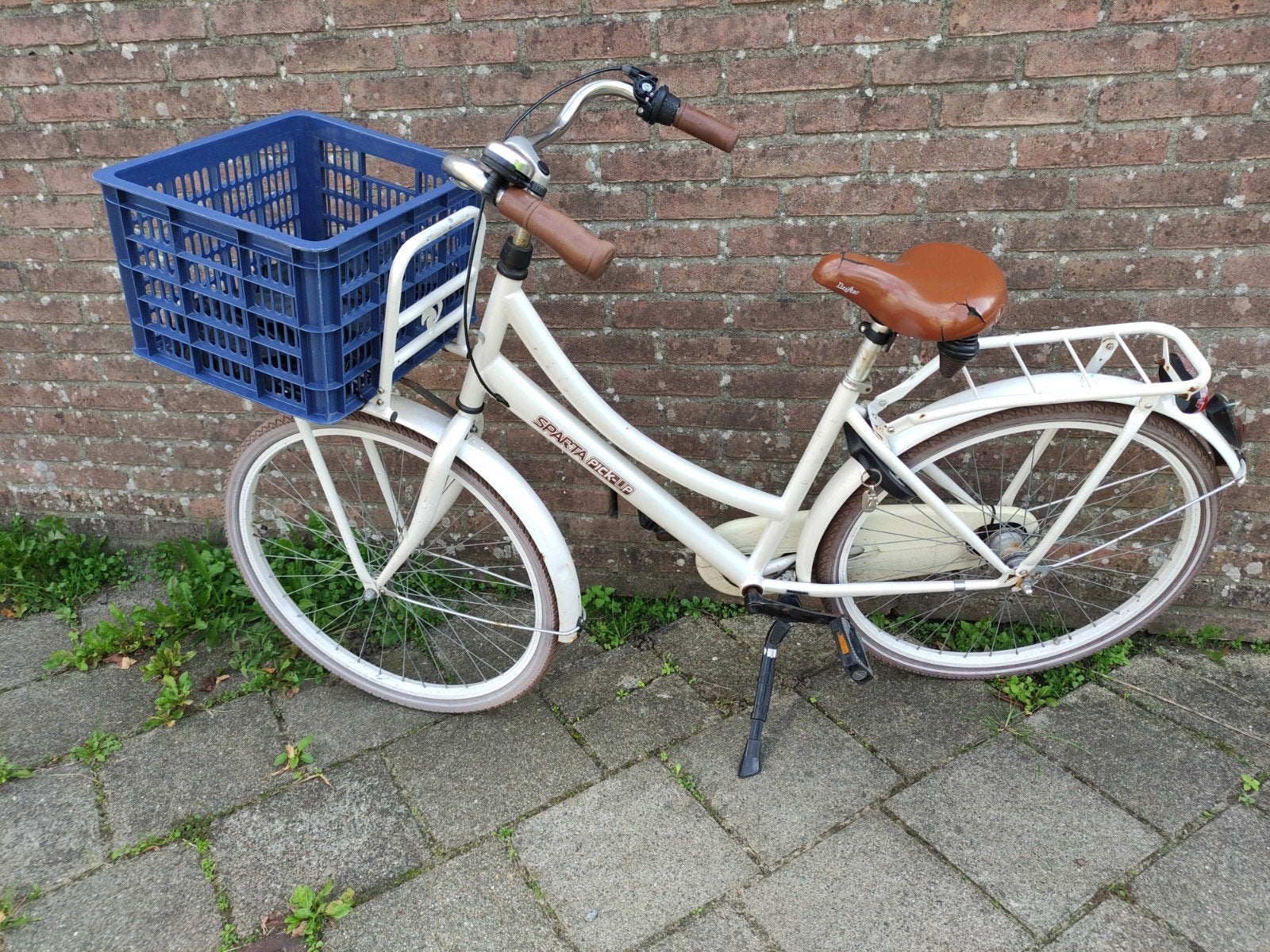 Meisjesfiets Sparta Pick-Up 24 inch met mand, Ophalen, Gebruikt, 24 inch