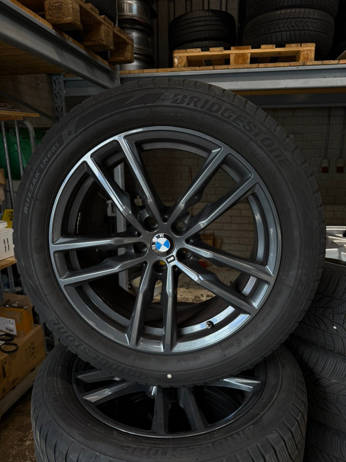 Originele BMW 19” Styling 698M M Velgen Winterset TPMS, 19 inch, Bmw, Banden en Velgen, Bmw