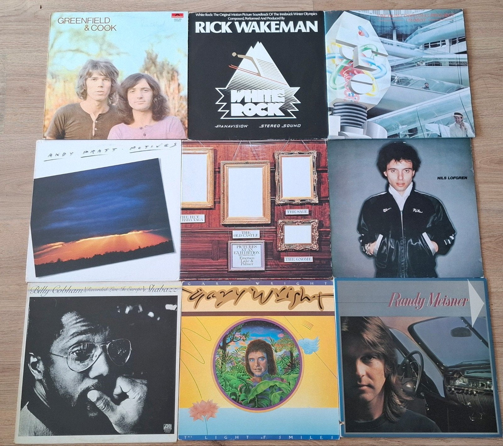 Collectie Lp's vinyl Rock/pop/prog Alan Parsons, ELP 9stk, Ophalen of Verzenden, Gebruikt, 12 inch, LP