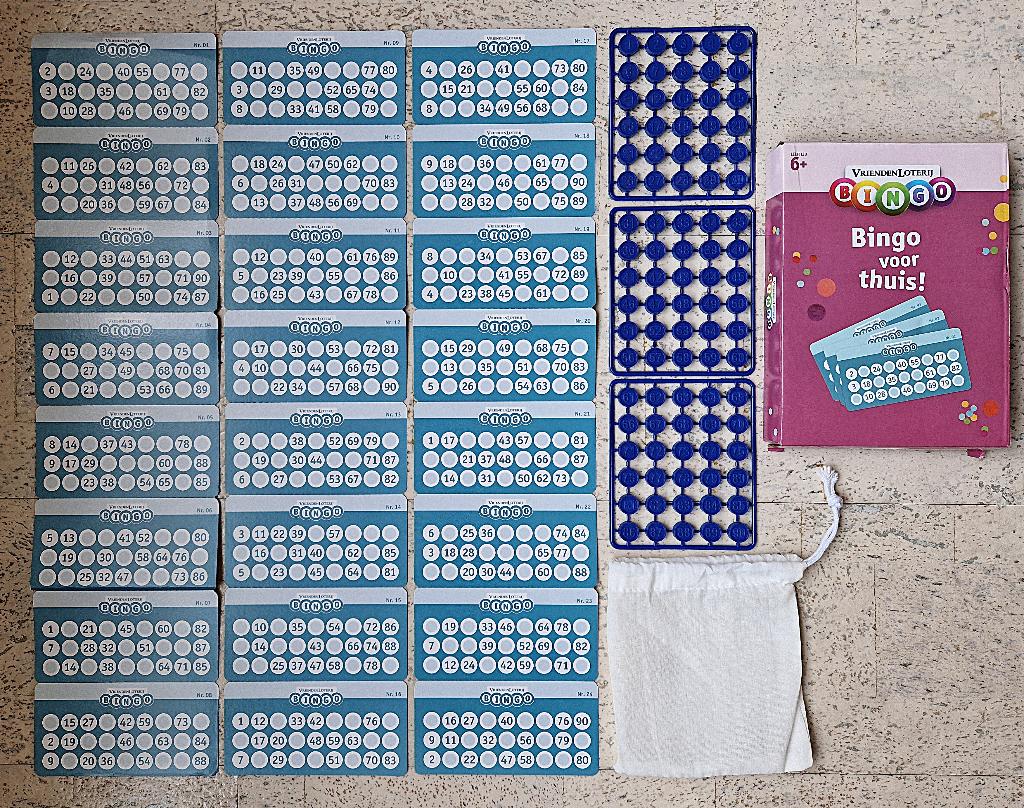 Bingo voor Thuis - Nieuw, Vijf spelers of meer, Ophalen of Verzenden, Nieuw