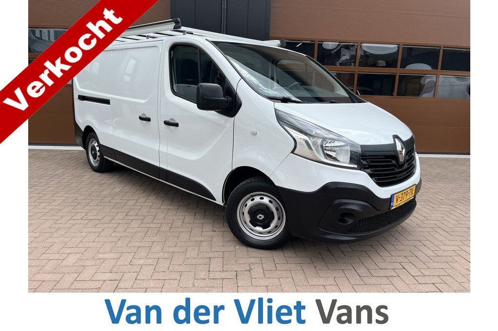 Renault Trafic 1.6 dCi 122pk E6 L2 Comfort 3p Lease €185 p, Auto's, Bestelauto's, Voorwielaandrijving, Parkeersensor, 15 km/l