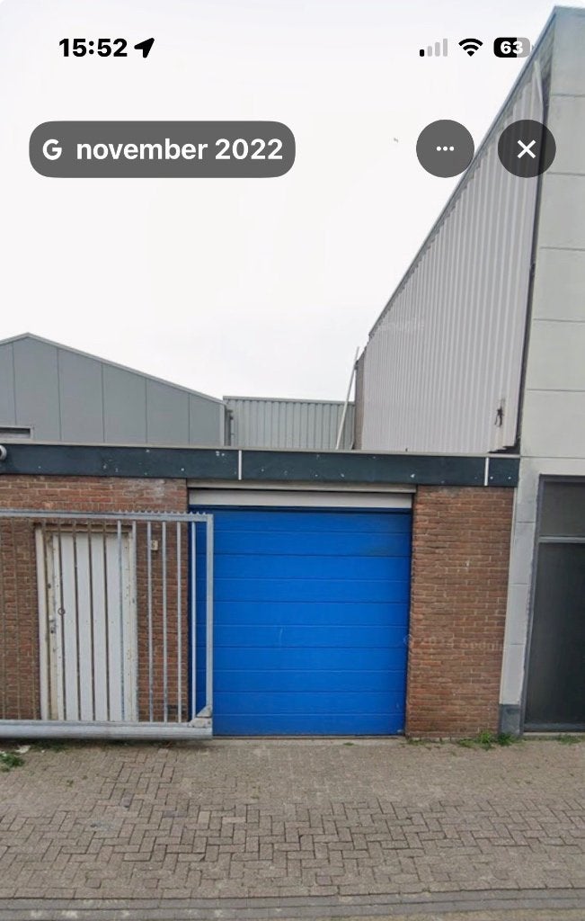 Novoferm Overheaddeur 280x255 cm elektrisch, Doe-het-zelf en Verbouw, Ophalen, Gebruikt, Garagedeur, Metaal