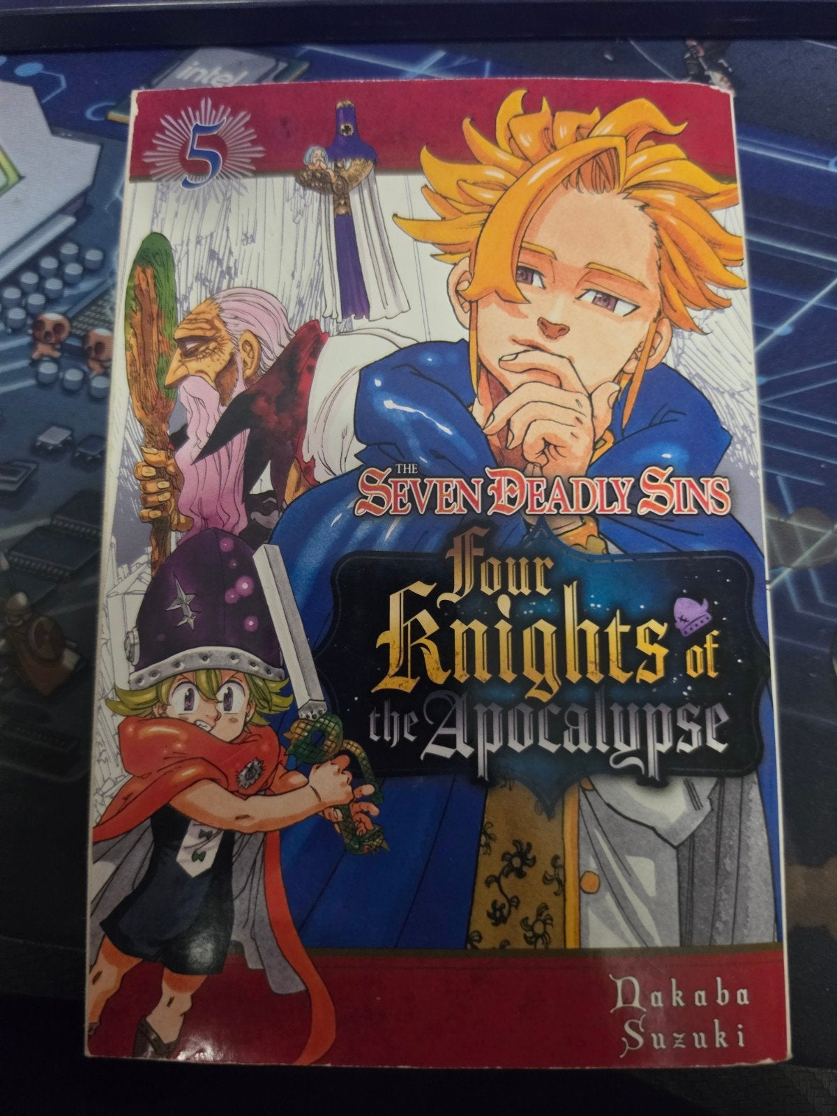 The Seven Deadly Sins Manga - Deel 3, 4, 5 en Four Knights, Gelezen, Ophalen of Verzenden, Japan (Manga), Meerdere comics