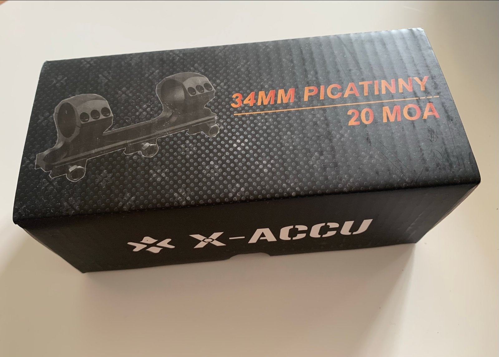 Vector Optics X-ACCU 34mm 20 MOA richtkijkerbevestiging, Sport en Fitness, Schietsport-accessoires, Ophalen of Verzenden, Nieuw