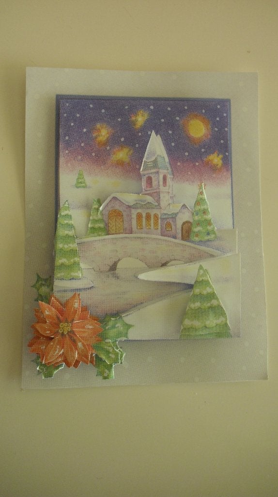 3D Kerstplaatjes nr:1, Hobby en Vrije tijd, Verzenden, Nieuw, Kerst, Overige typen