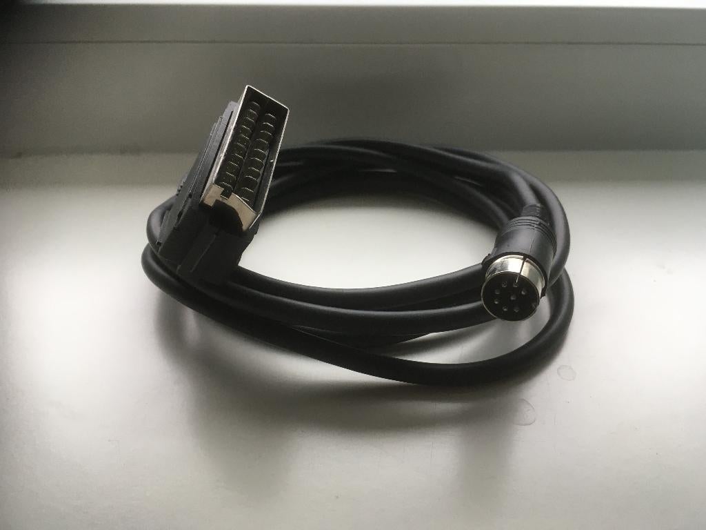 scart kabels diverse partij 7 stuks, Ophalen of Verzenden, Zo goed als nieuw, Minder dan 2 meter, Scartkabel