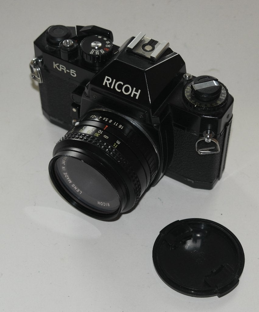 Ricoh KR-5, Audio, Tv en Foto, Ophalen of Verzenden, Gebruikt, Spiegelreflex, Overige Merken