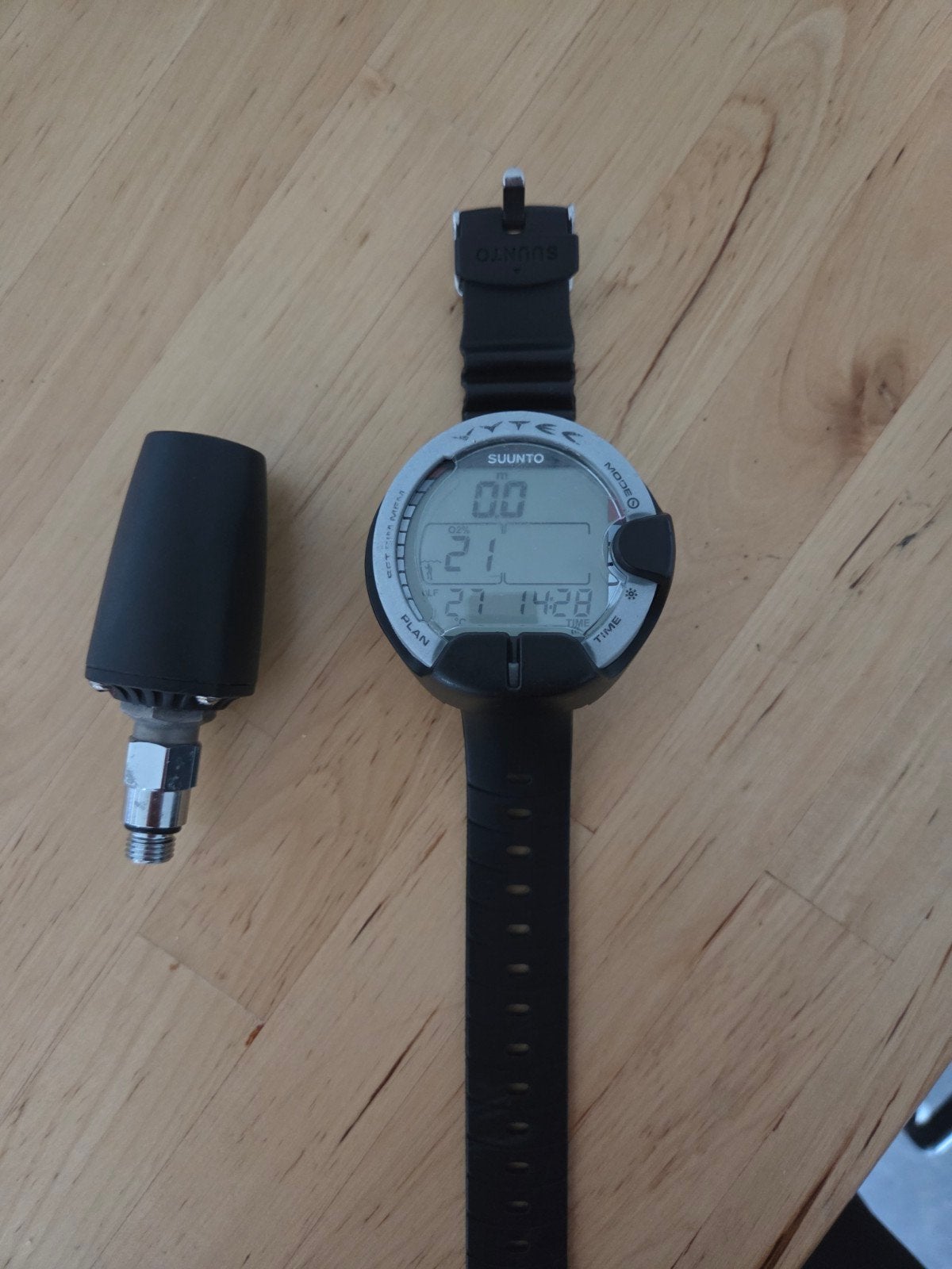 Suunto Vytec duikcomputer met zender, Ophalen of Verzenden, Gebruikt, Duikcomputer
