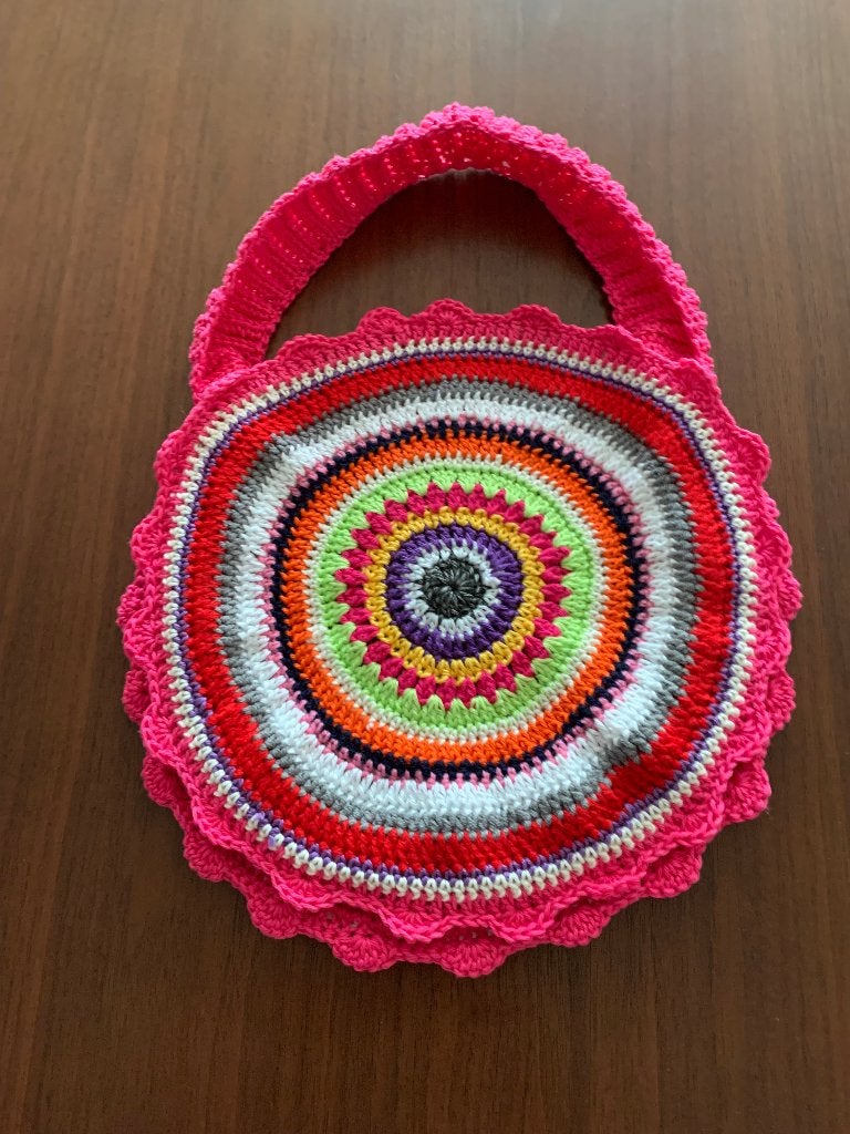 Hobo/Ibiza stijl gehaakte tas. Gheeel nieuw hand gehaakt., Ophalen of Verzenden, Nieuw, Haken, Overige typen