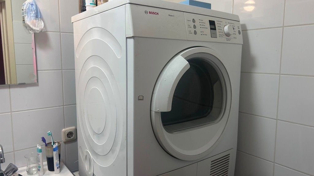 Bosch maxx8 droger, Witgoed en Apparatuur, Wasdrogers, Ophalen, 6 tot 8 kg, Gebruikt, 85 tot 90 cm