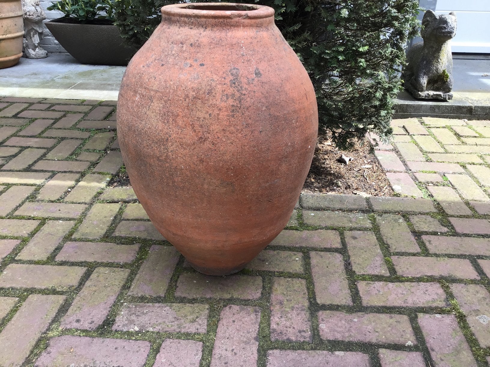 Antieke grote kruik, Tuin en Terras, Tuinvazen, Ophalen, Zo goed als nieuw