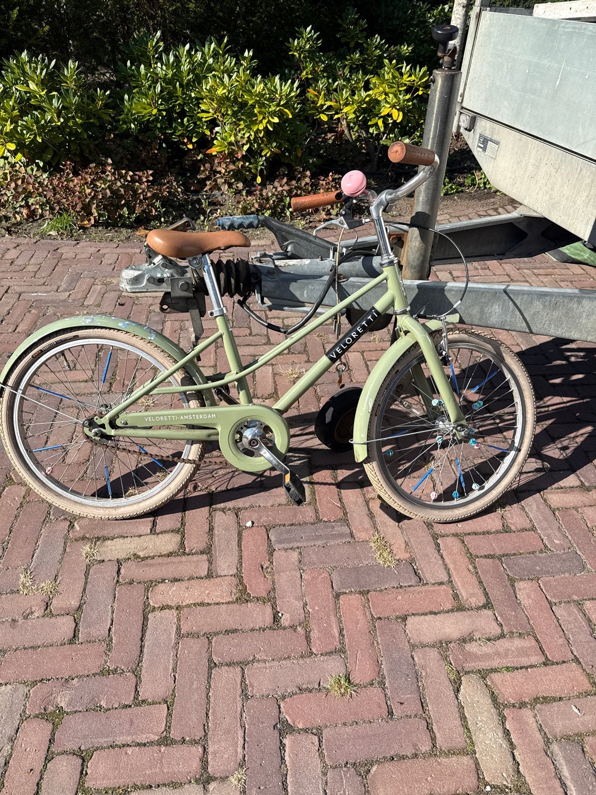 Veloretti kinderfiets 20 inch (5-8 jaar), Ophalen, Gebruikt, Terugtraprem, 20 inch of meer