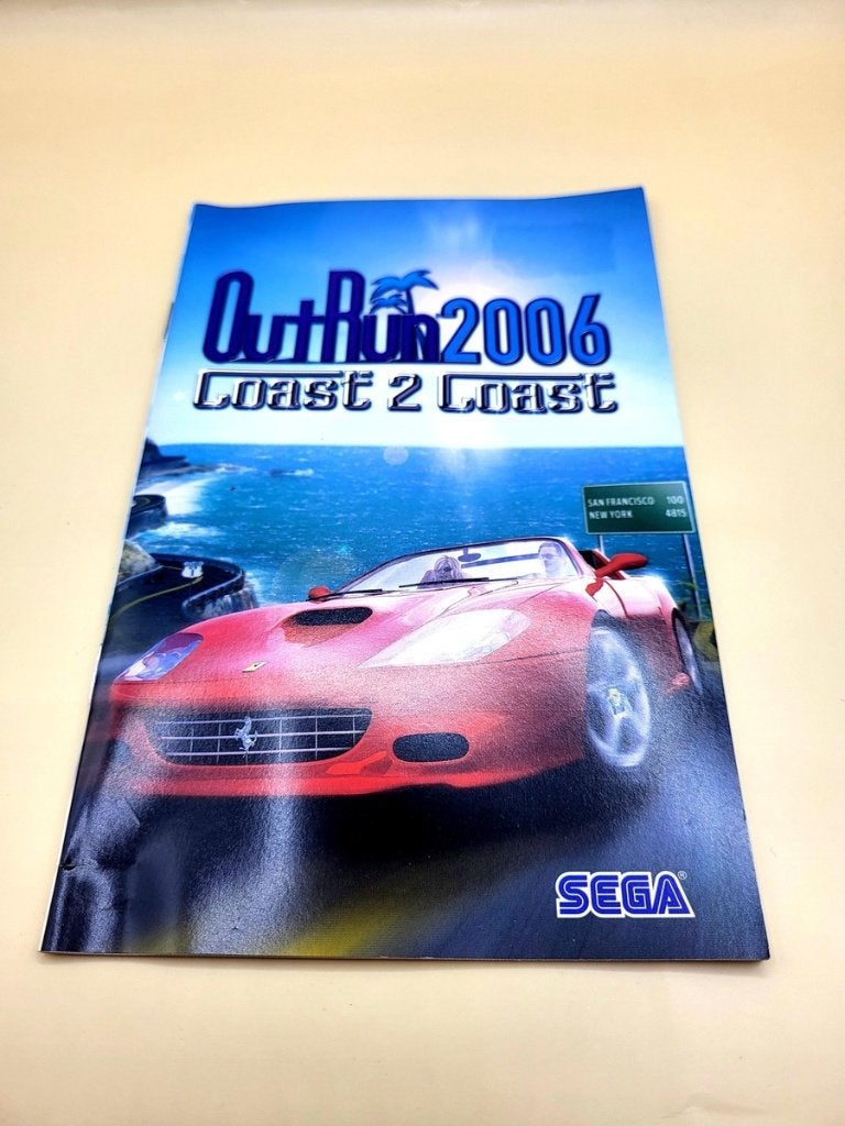Outrun 2006 Coast 2 Coast Manual - PlayStation 2 - PS2, Spelcomputers en Games, 1 speler, Sony support, Taurusavenue 16 Hoofddorp