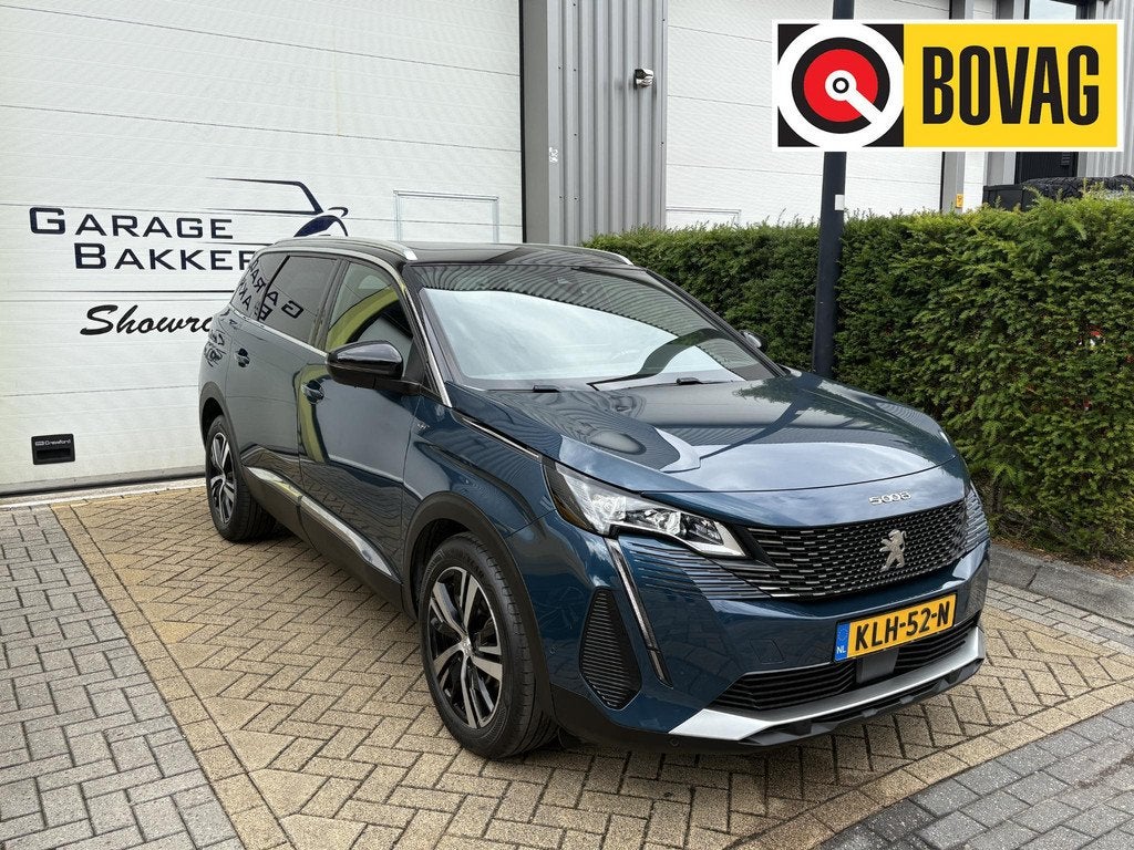 Peugeot 5008 1.2 PureTech GT-Line 7 Persoons, Panoramadak, C, Voorwielaandrijving, Gebruikt, Euro 6, 1199 cc