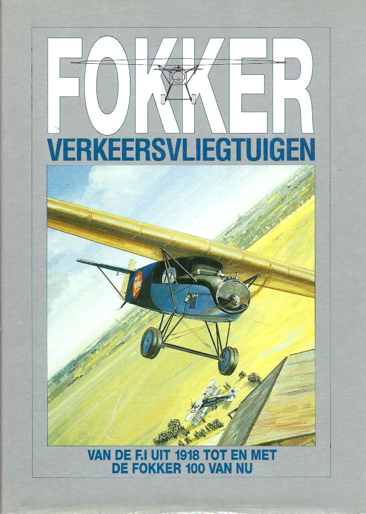 BOEKWERK FOKKER VERKEERSVLIEGTUIGEN ., Ophalen of Verzenden, Nieuw, Boek of Tijdschrift