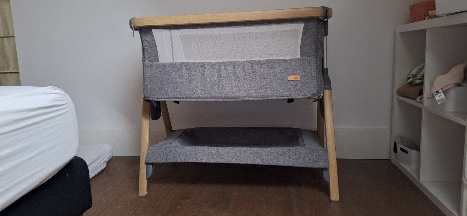 Tutti Bambini Cozee Cosleeper met vlekje en beschadigingen, Ophalen, Gebruikt, Wieg