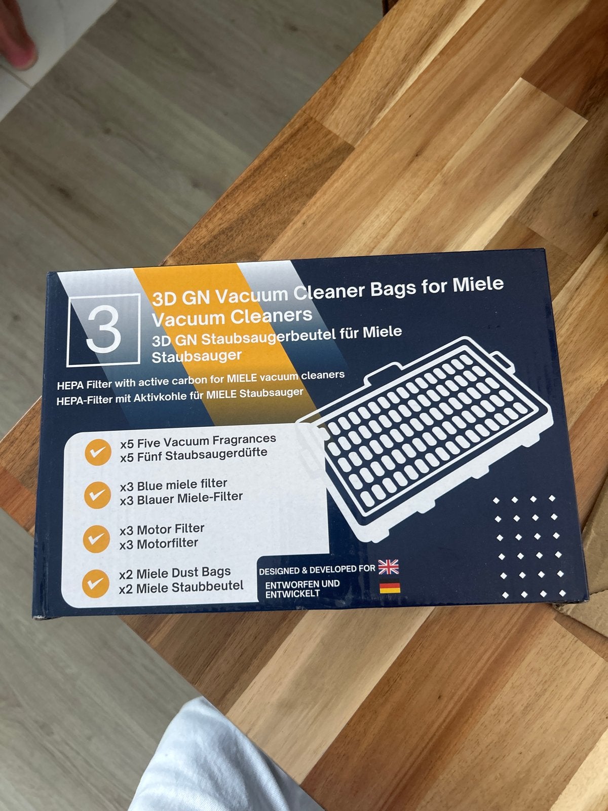 Miele Stofzuigerzakken & Filters - 3D GN HEPA Set, Ophalen, Nieuw