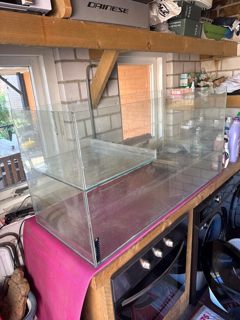 Terrarium voor schildpadden, Dieren en Toebehoren, Vissen | Aquaria en Toebehoren, Ophalen, Leeg aquarium