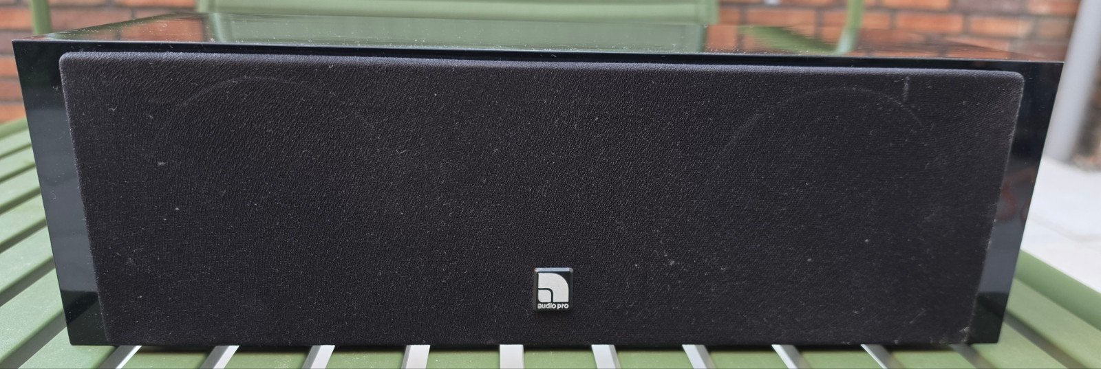 Audio Pro Image 21 Center Speaker - Hoogglans Zwart, Audio, Tv en Foto, Luidsprekers, Zo goed als nieuw, 60 tot 120 watt, Geschikt voor surround/home cinema