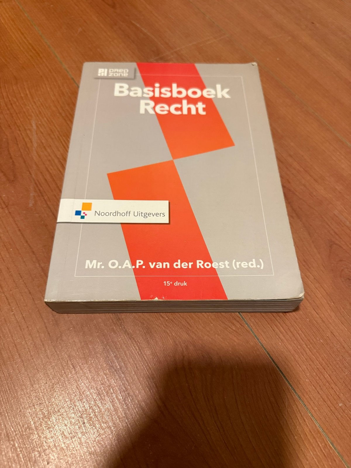 Basisboek Recht - 15e druk (ISBN 9789001875114), Ophalen of Verzenden, Gamma, Gelezen, HBO