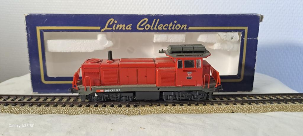 Lima Collection Locomotief SBB CFF FFS Rood, Ophalen of Verzenden