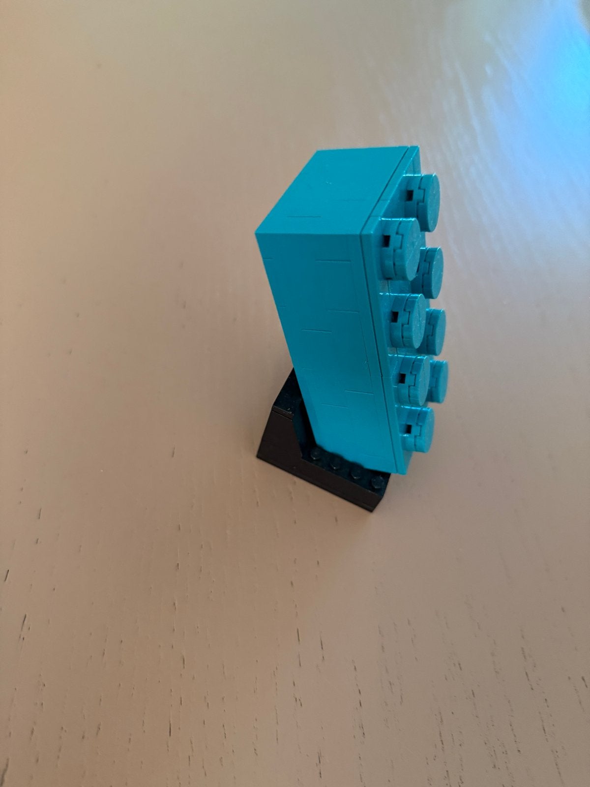 LEGO® Buildable 2x4 Teal Brick turquoise- 6346102, Ophalen of Verzenden, Zo goed als nieuw