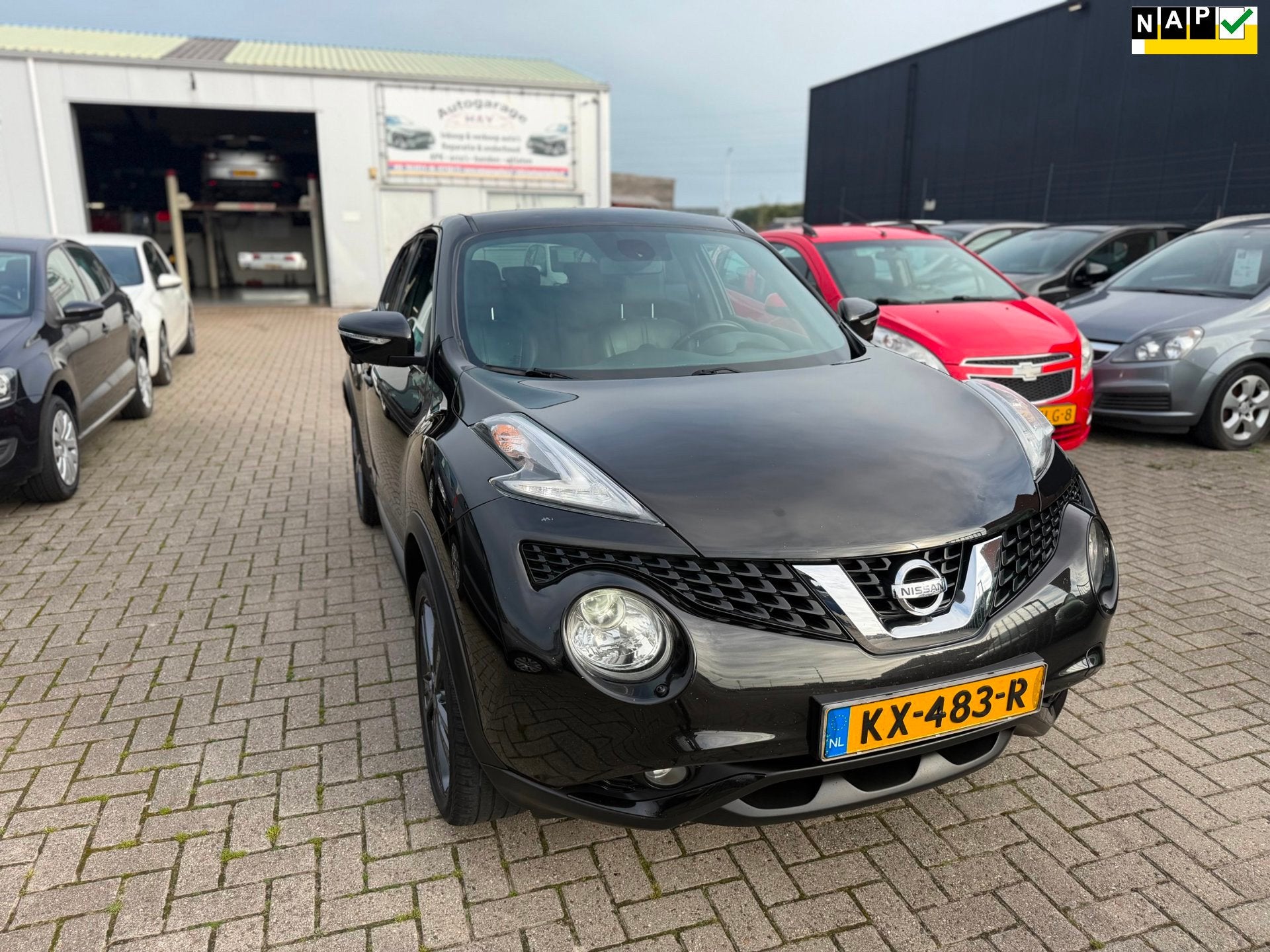 Nissan Juke 1.5 dCi S/S Tekna, Auto's, Voorwielaandrijving, Euro 6, 4 cilinders, Zwart