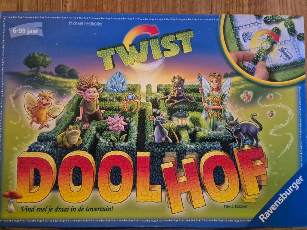 Doolhof Twist, Hobby en Vrije tijd, Gezelschapsspellen | Bordspellen, Ophalen of Verzenden, Gebruikt