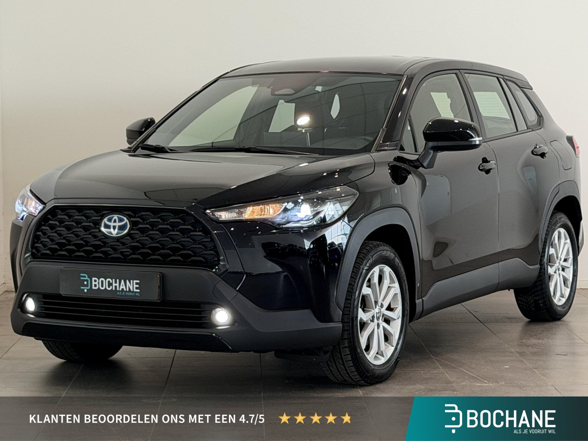 Toyota Corolla Cross 2.0 High Power Hybrid Active | LED | Ke, Stof, Gebruikt, 4 cilinders, Met garantie (alle)