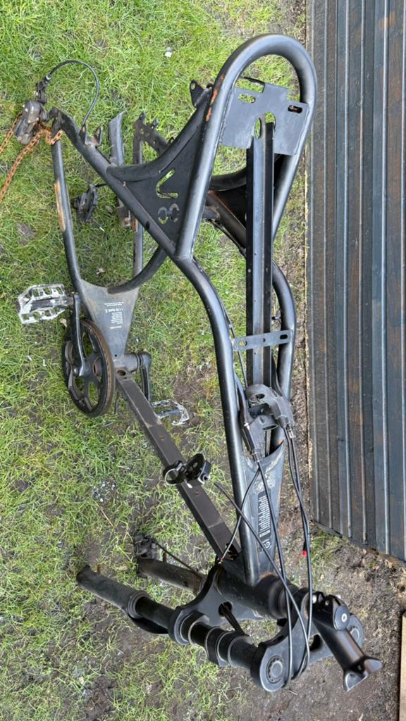 Fatbike v8 3.0 frame met losse onderdelen!, Gebruikt, Brede banden, Ophalen of Verzenden, 1 fiets
