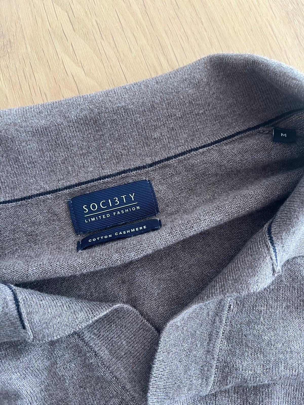 Society trui met polokraag - katoen/kasjmier, Ophalen of Verzenden, Nieuw, Maat 48/50 (M), Bruin