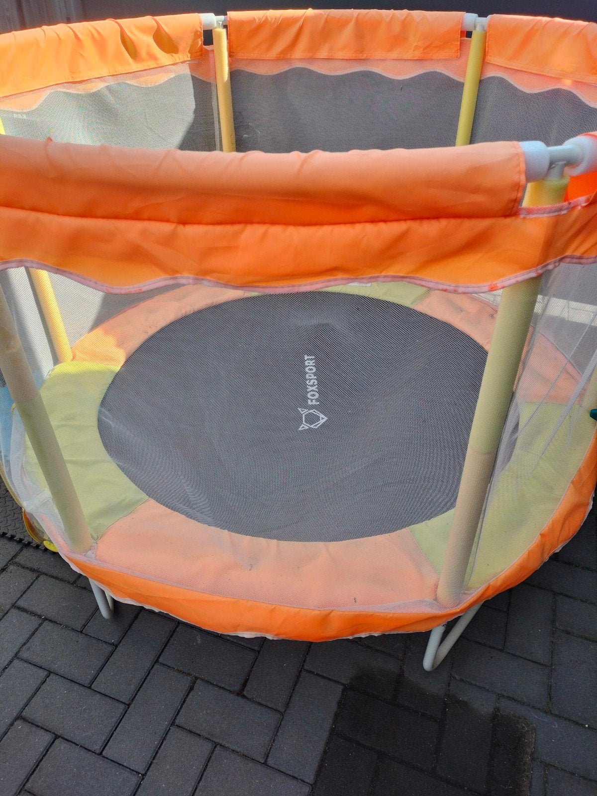 trampoline 1 jaar oud, Ophalen, Zo goed als nieuw